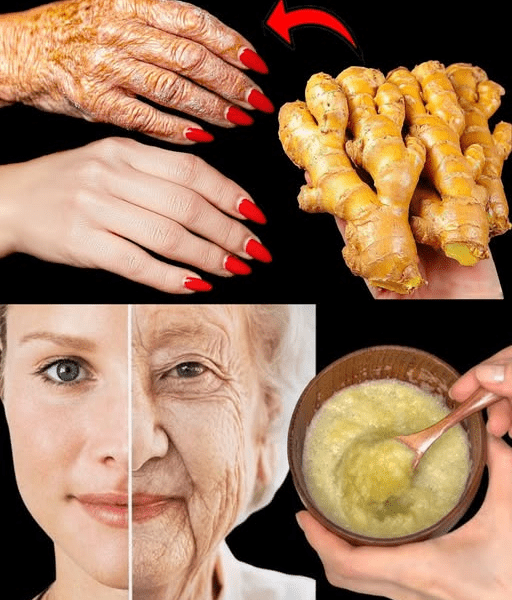 No Wrinkles at 65! How Ginger May Help You Feel Timeless – Healthy Life!