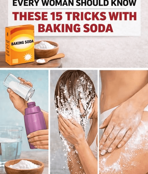 15 Brilliant Baking Soda Tricks Every Woman Should Know – Healthy Life!