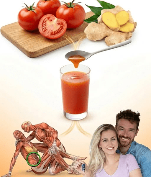 Surge Through 8 Hours of Unstoppable Energy with This Ginger-Tomato Elixir That Men Are Raving About – healthtips