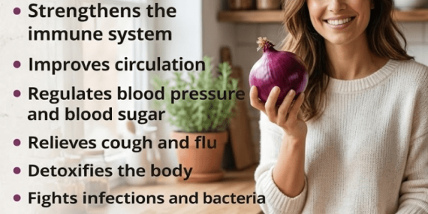Purple Onion Remedy That May Support Lungs, Ease Cough, and Strengthen Immunity – Healthy Life