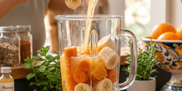 The Simple Carrot, Orange, and Banana Smoothie That May Support Vision and Energy – Healthy Life