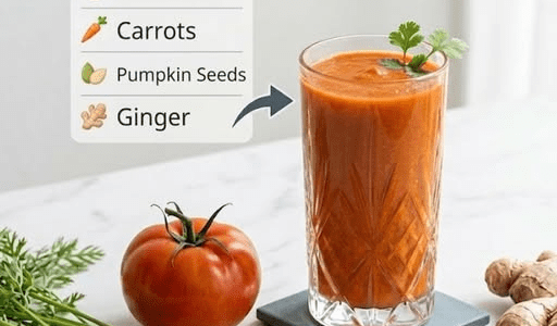 The Simple Tomato & Carrot Smoothie That Could Change Your Morning Routine – healthtips