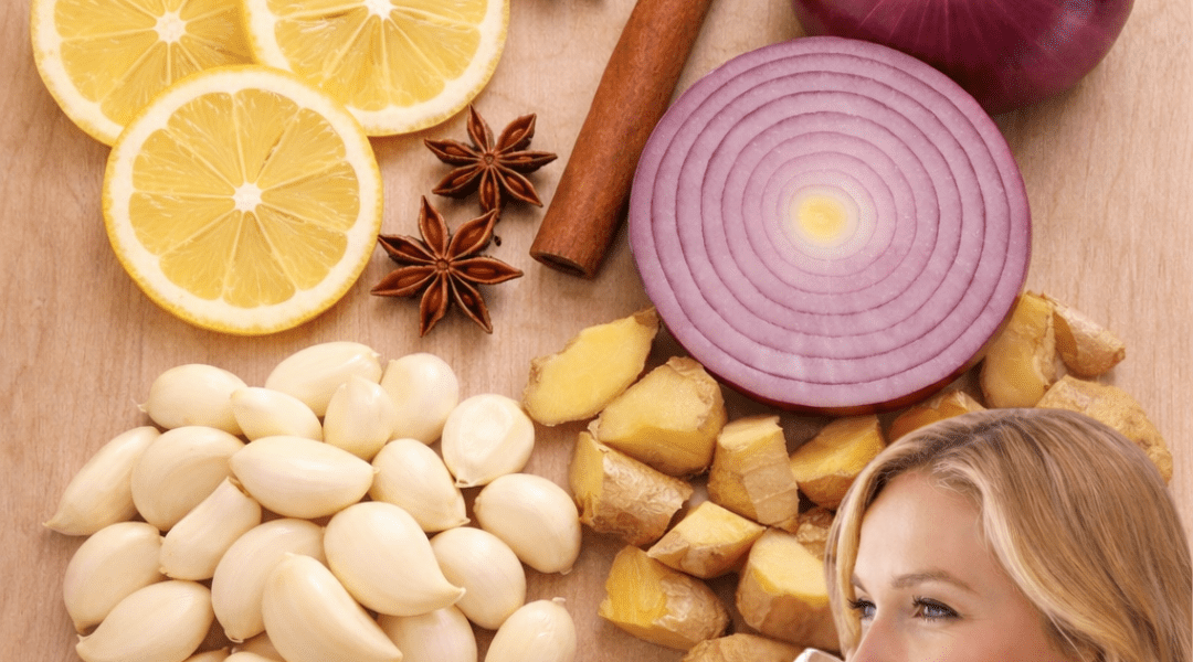 How to Prepare a Warming Homemade Herbal Infusion with Cinnamon, Cloves, Garlic, Ginger, Lemon, and Onion – Health