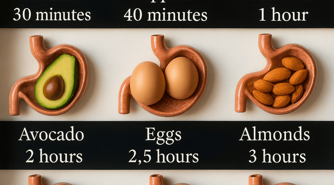 How Long Does It Take Your Stomach to Digest Everyday Foods? A Simple Guide – Health