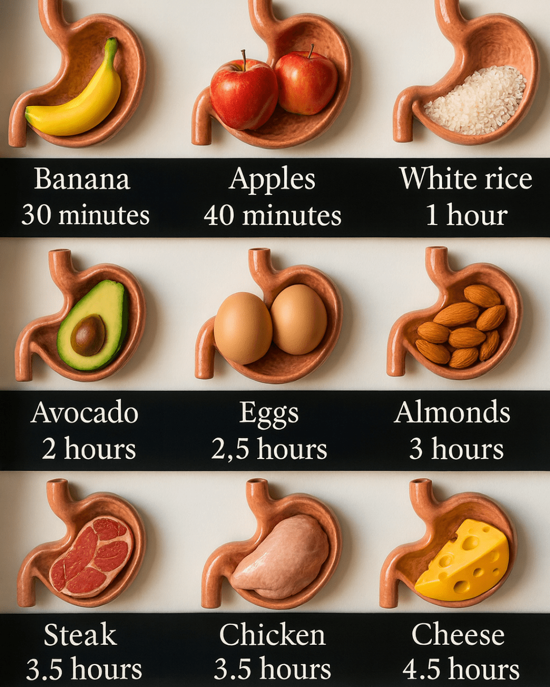 How Long Does It Take Your Stomach to Digest Everyday Foods? A Simple Guide – Health