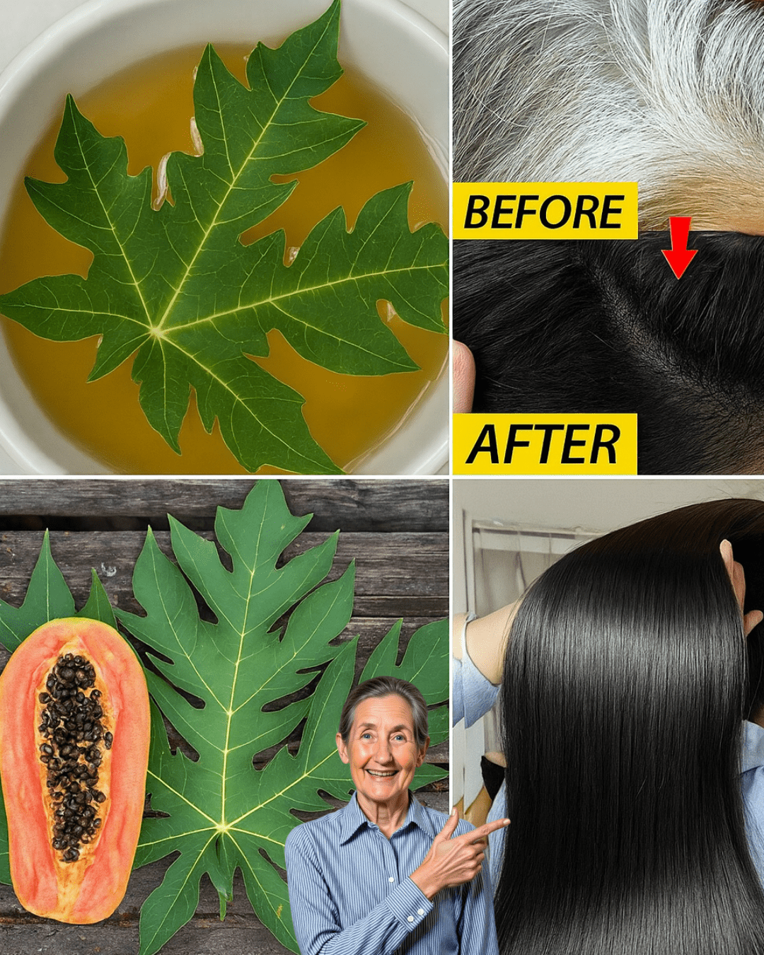 Can Papaya Leaves Turn Back Time on Your Hair? – Health