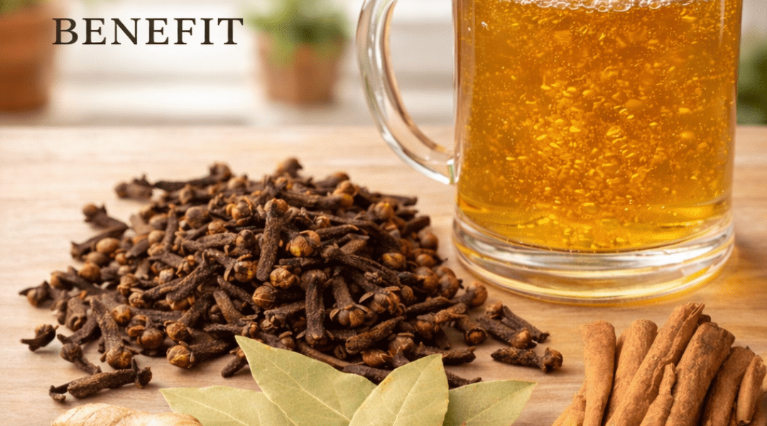 The Warm Clove-Cinnamon-Bay-Ginger Tea – Health