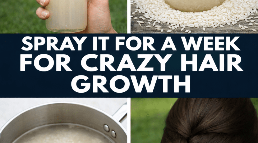 Use Rice Water On Your Hair Every Day, See What Happens After 30 Days! (Rice Water Hair Growth) – Health