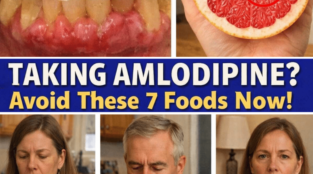 7 Foods That Could Worsen Amlodipine Side Effects – Smart Swaps to Feel Better 7 Foods That Could Worsen Amlodipine Side Effects – Smart Swaps to Feel Better