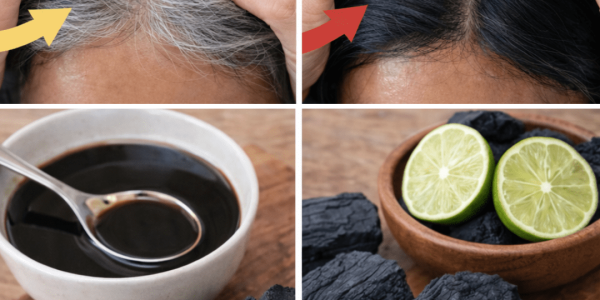 Exploring a Natural Approach to Gray Hair Appearance with Activated Charcoal and Lime