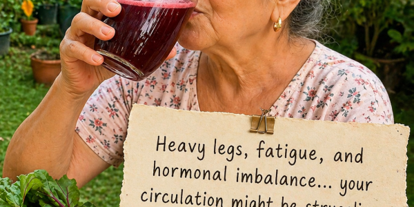The Best Natural Drink for Circulation and Tired Legs
