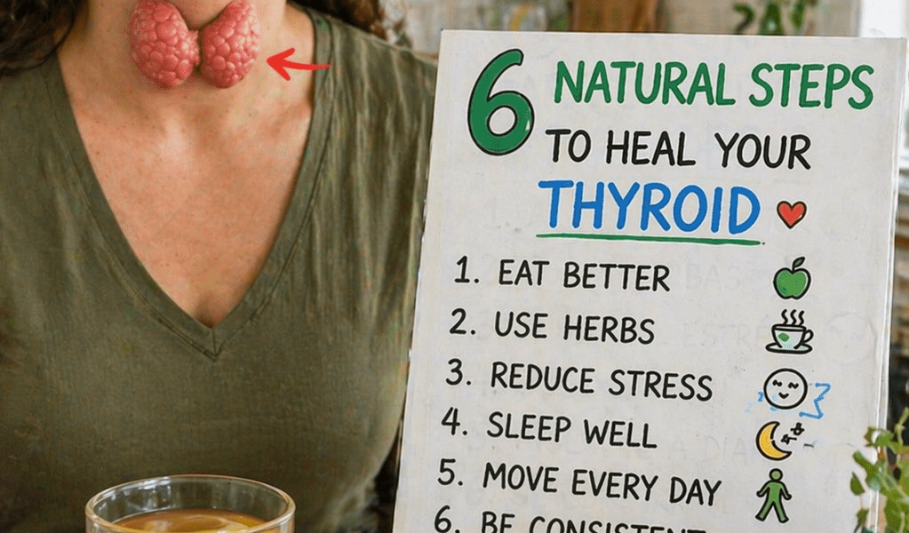 6 Simple Steps to Heal Your Thyroid Naturally 6 Simple Steps to Heal Your Thyroid Naturally