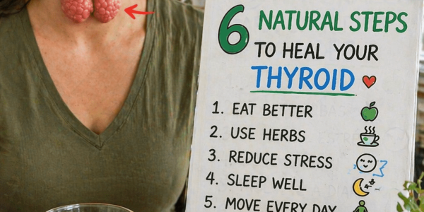 6 Simple Steps to Heal Your Thyroid Naturally