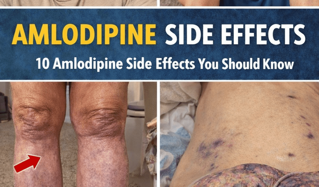 10 Common Amlodipine Side Effects You Should Know About If You Take This Popular Blood Pressure Medication