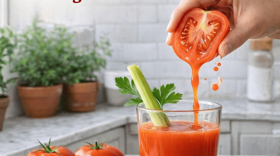 Learn How to Make a Simple Natural Tomato Drink for Supporting Prostate Health in Men Over 40
