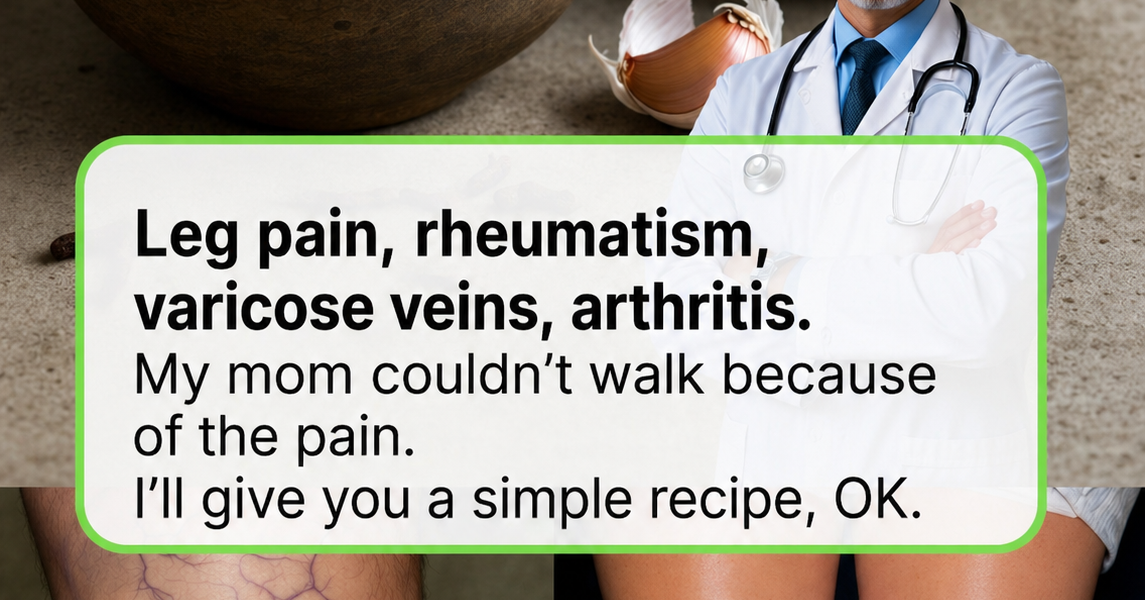 My Mother Couldn’t Walk from the Pain… Until We Tried This Garlic and Clove Remedy 🧄✨