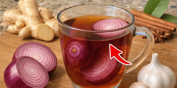 Discover This Simple Herbal Tea Recipe with Ginger, Cinnamon, Onion, Garlic, Turmeric, and Guava Leaf for Mornings and Evenings