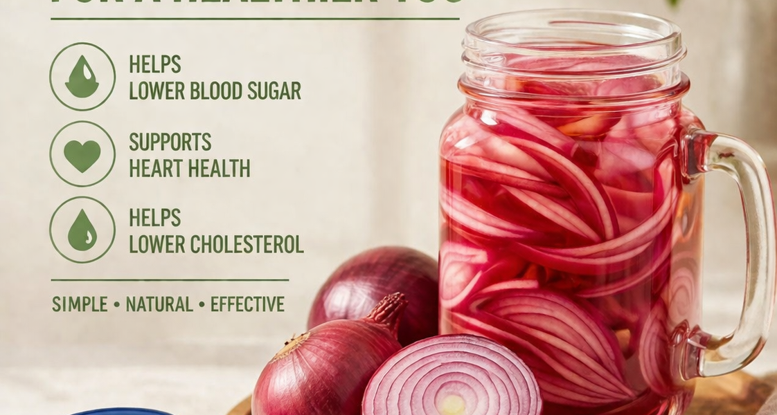 Purple Onion Recipe That May Help Lower Blood Sugar Naturally 💜🧅