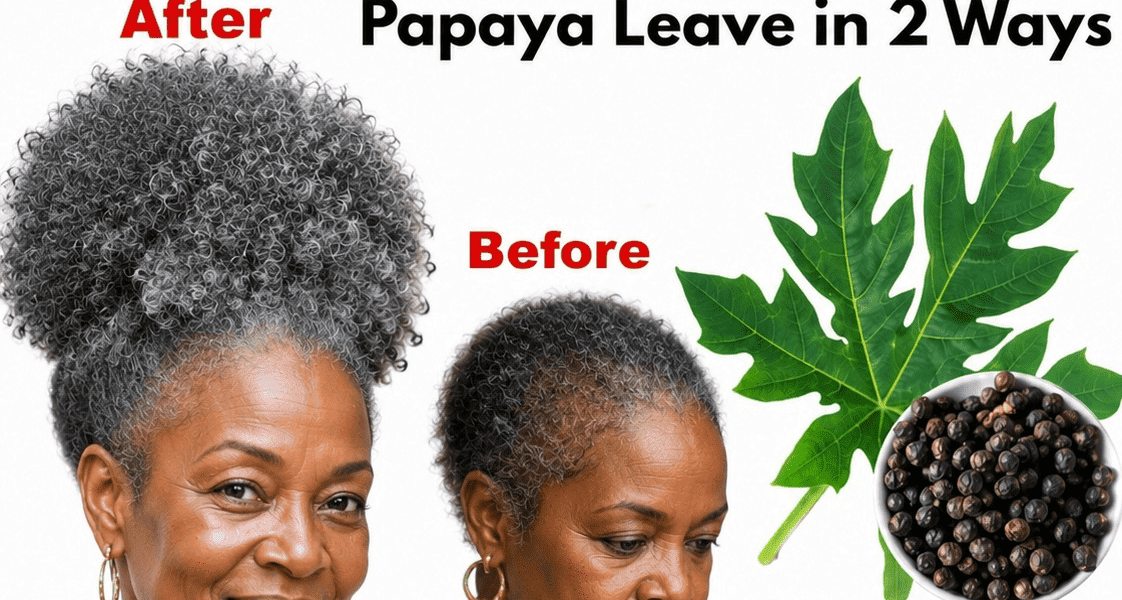 Most Women Over 50 Don’t Know This About a Simple Papaya Leaf Rinse
