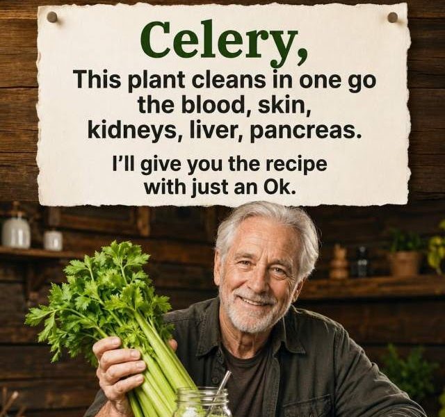 Celery Forces Your Blood, Skin, Kidneys, Liver, and Pancreas to Wake Up Celery Forces Your Blood, Skin, Kidneys, Liver, and Pancreas to Wake Up