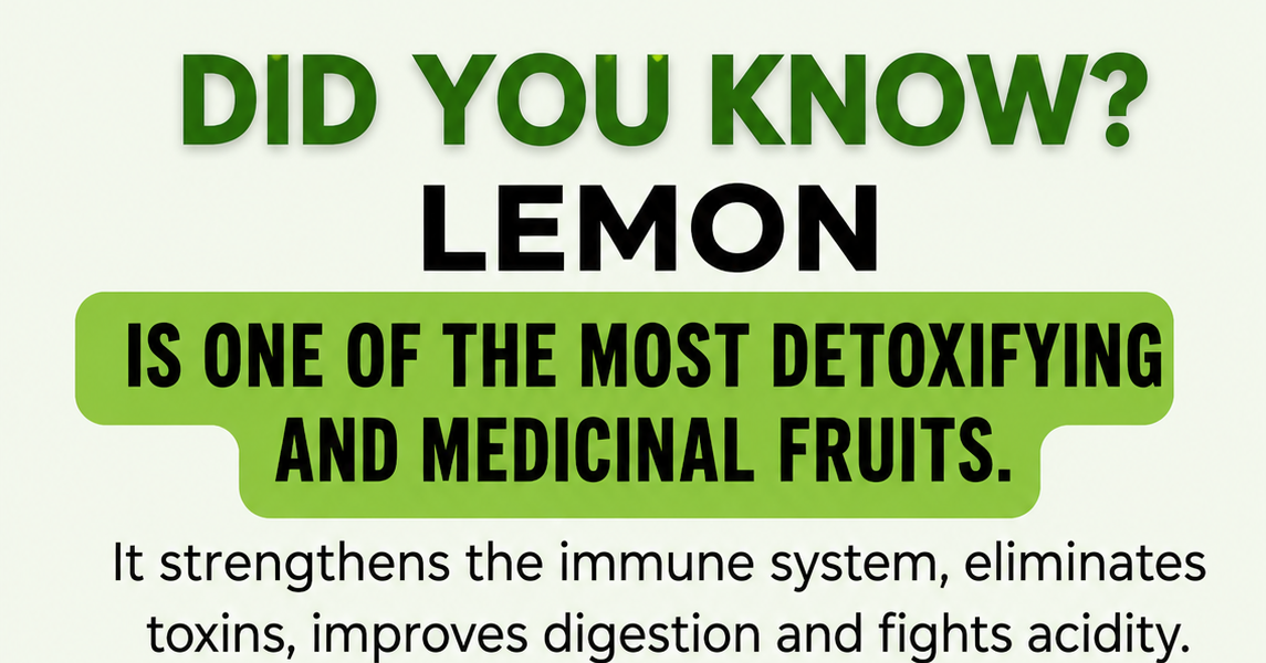 The Power of Lemon to Support Your Wellness with a Simple Natural Recipe